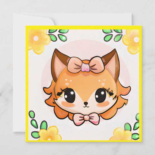 Fiona Fox Kaart (Voorkant)