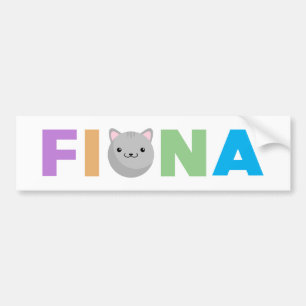 Fiona Gray of Ginger Cat Bumpersticker