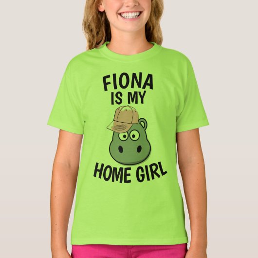 FIONA HIPPO Funny T-shirts (Voorkant)