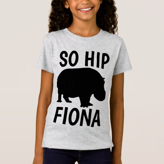 FIONA HIPPO Funny T-shirts (Voorkant)