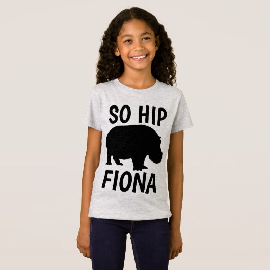 FIONA HIPPO Funny T-shirts (Voorkant volledig)