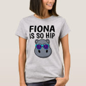 FIONA HIPPO IS ZO HIP T-shirts (Voorkant)