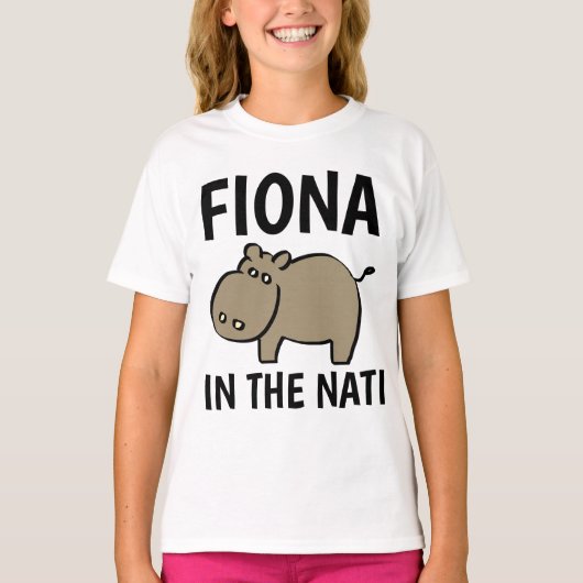 FIONA HIPPO T-Shirts (Voorkant)