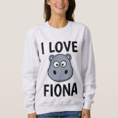 FIONA HIPPO T-Shirts, IK HOOP VAN FIONA Trui (Voorkant)