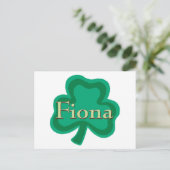Fiona Irish Briefkaart (Staand voorkant)