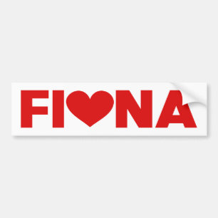 Fiona Love Bumpersticker
