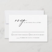 FIONA Modern minimalistische kalligrafie Mustard R Kaart (Voorkant)