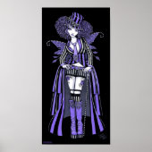 Fiona Paars Gothic Steampunk Couture Fairy Poster (Voorkant)
