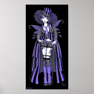 Fiona Paars Gothic Steampunk Couture Fairy Poster
