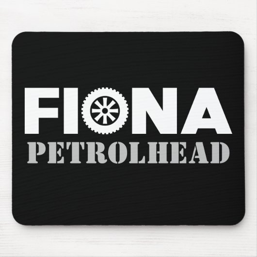 Fiona Petrol Head Muismat (Voorkant)