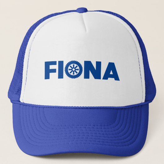 Fiona Petrol Head Trucker Hat Trucker Pet (Voorkant)