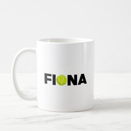 Fiona Tennis Koffiemok (Links)