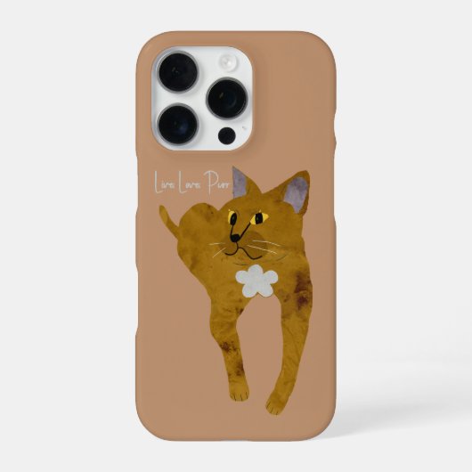 Fiona the Cat Phone Case iPhone Hoesje (Achterkant)