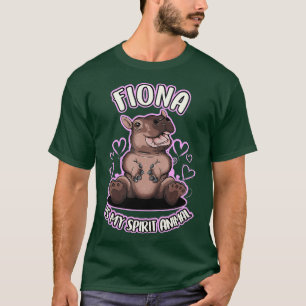 Fiona The Hippo Spirit Animal Team Fiona Baby Hipp T-shirt