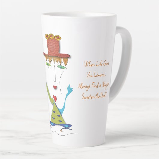 'Fiona' - Zoet de Deal Latte Mok (Rechterhoek)