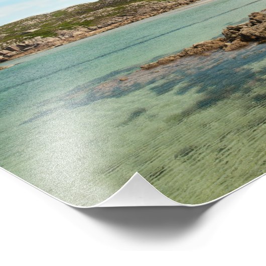 Fionnphort Beach Foto Afdruk (Hoek)