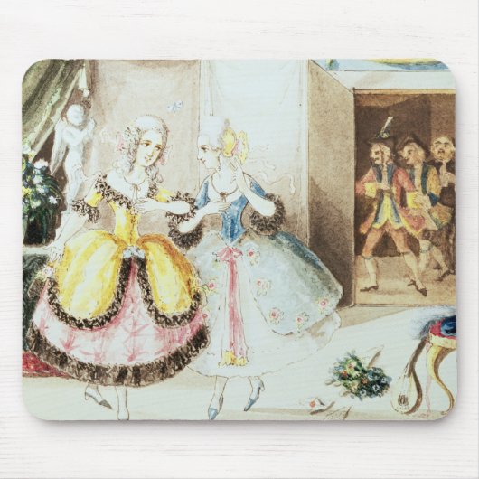 Fiordiligi en Dorabella Muismat (Voorkant)