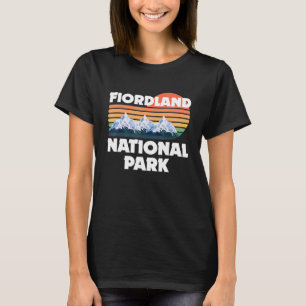 Fiordland Nationaal Park Nieuw-Zeeland Toeristisch T-shirt