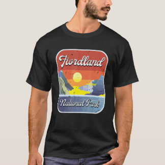 Fiordland Nationaal Park Souvenir Nieuw-Zeelands N T-shirt