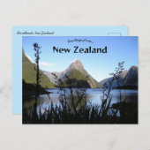 Fiordland New Zealand Briefkaart (Voorkant / Achterkant)