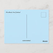 Fiordland New Zealand Briefkaart (Achterkant)