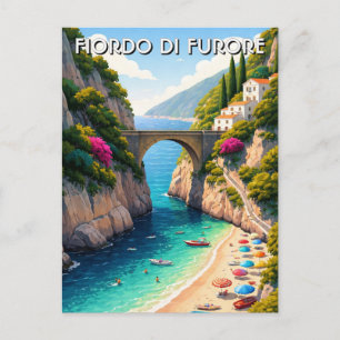 Fiordo di Furore Italië Briefkaart