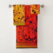 Fiore Bronce Towel Set Bad Handdoek (Insitu)