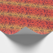 Fiore rood, amber en zwart cadeaupapier (Hoek)