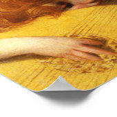 Fiorentino - Putto speelt de Lute Poster (Hoek)