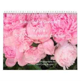 Fiori 2026 Photo Calendar - Botanicals & Blooms Kalender