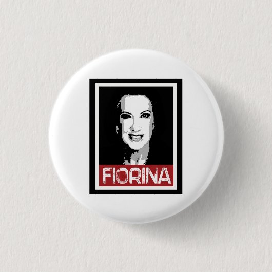 Fiorina 2016 Street Art Ronde Button 3,2 Cm (Voorkant)