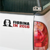 Fiorina in 2016 Bumper -.png Bumpersticker (Op Truck)