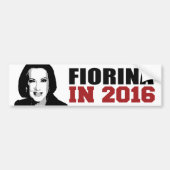 Fiorina in 2016 Bumper -.png Bumpersticker (Voorkant)