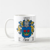 Fiorini Family Crest Koffiemok (Links)