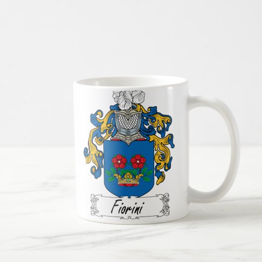 Fiorini Family Crest Koffiemok (Rechts)