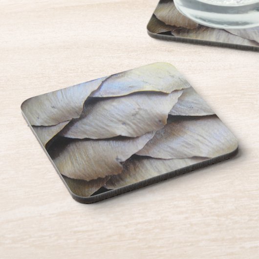 Fir Cone Pattern Bier Onderzetter (Linkerzijde)