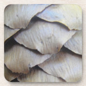 Fir Cone Pattern Bier Onderzetter (Voorkant)