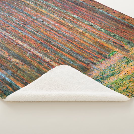 Fir Forest | de heer Gustav Klimt | Sherpa Deken (3/4)