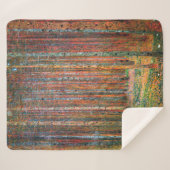 Fir Forest | de heer Gustav Klimt | Sherpa Deken (Voorkant (horizontaal))