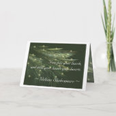 FIR FRONDS Huwelijksuitnodiging (Achterkant)