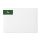 Fir Green Joy Vakantie Bladeren Texas Vorm (Voorkant)