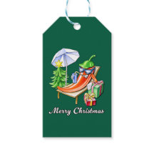 Fir Green Merry Christmas Chili Character Chilling