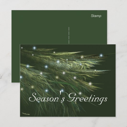 FIR-GRENZEN FEESTDAGENKAART (Voorkant / Achterkant)