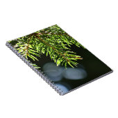 Fir-pijnnaalden met baars notitieboek (Rechterzijde)