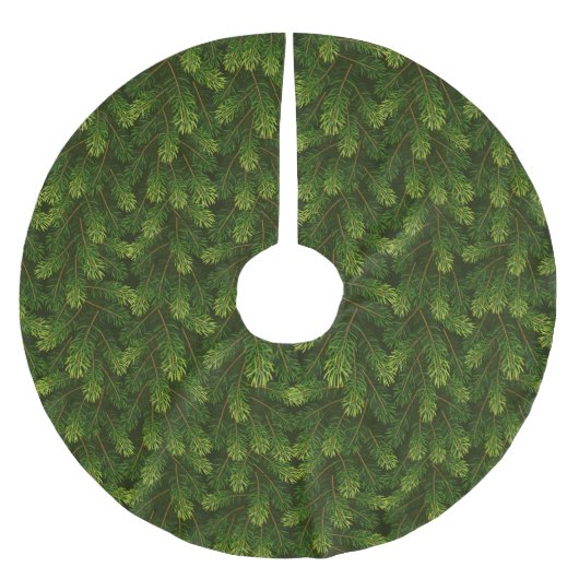 Fir/Pine Branches Kerstboom Rok (Voorkant)