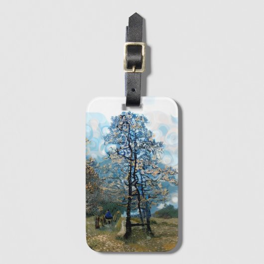 FIR TREE BAGAGELABEL (Voorkant (verticaal))