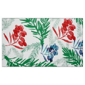 Fir Tree Branches met Berries Fabric Stof (Fat Quarter)