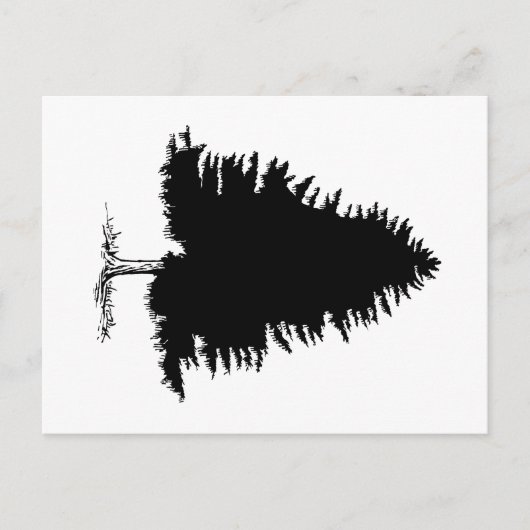 Fir Tree Briefkaart (Voorkant)