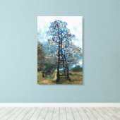 FIR TREE CANVAS AFDRUK (Insitu (Houten vloer))