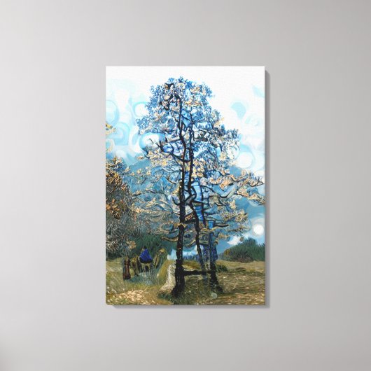 FIR TREE CANVAS AFDRUK (Voorkant)